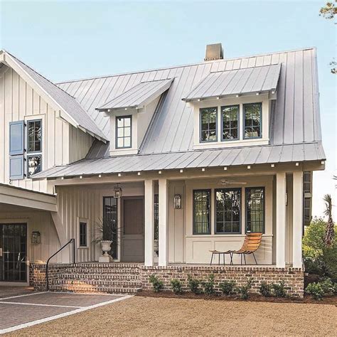 farm style metal house|modern farmhouse with metal roof.